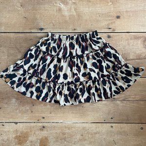 cheetah print skirt